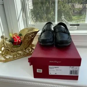 Salvatore Ferragamo Daverio Loafer Nero Calf Salvatore Ferragamo | Shoes | Salvatore Ferragamo Daverio  main image 2